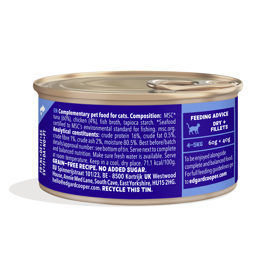BOP Cat Fillets Tuna Chicken BOP EX