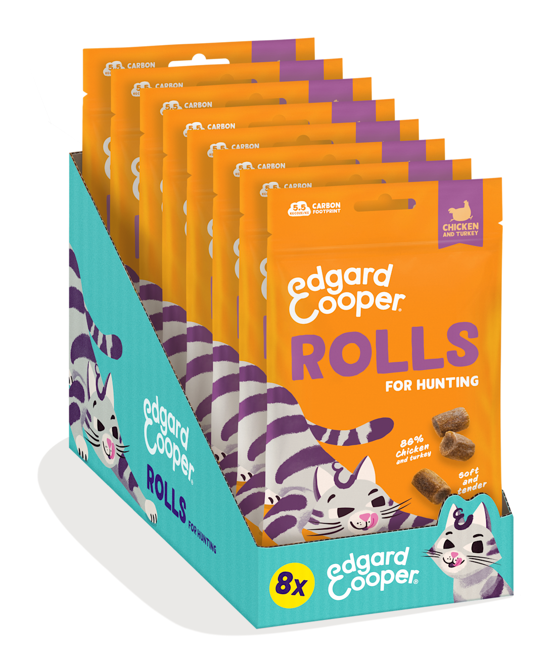 Pack - Cat All Rolls Chicken Turkey SRP EN
