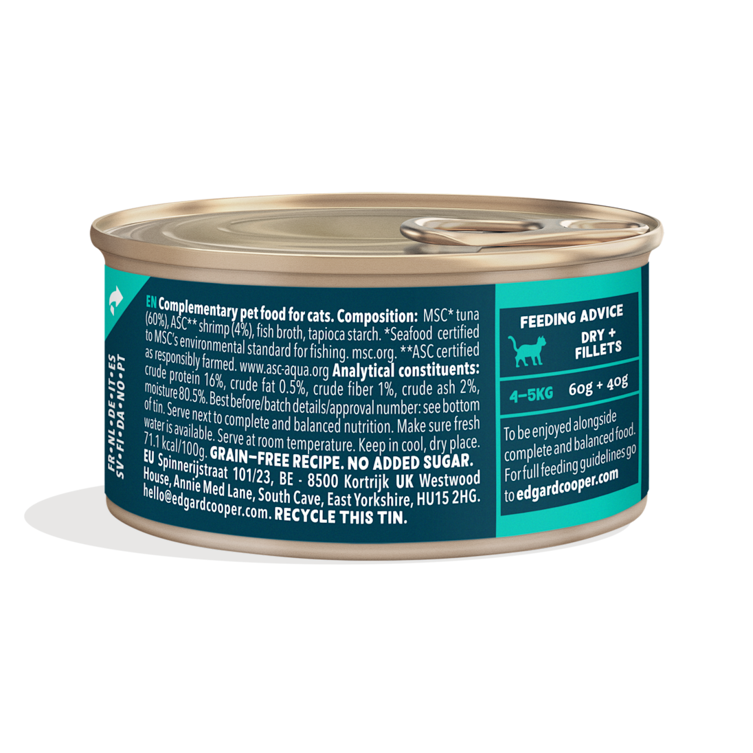 BOP Cat Fillets Tuna Shrimp BOP EX