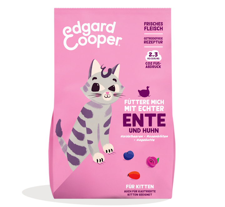 Pack - Cat Junior Kibble Duck Chicken DE