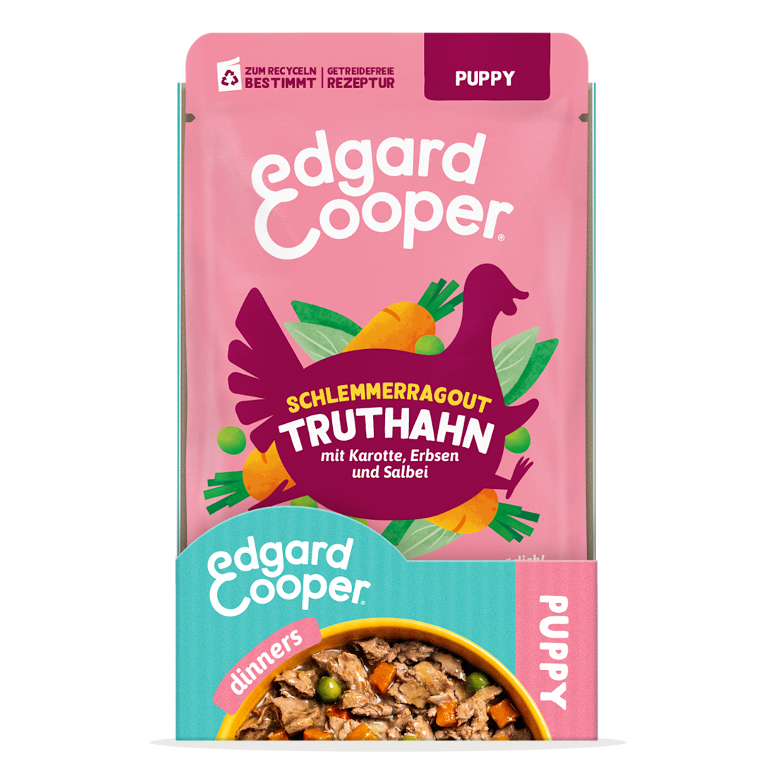 EC 2026 Puppy Pouch Turkey SRP ANGLED DE 5404040807356