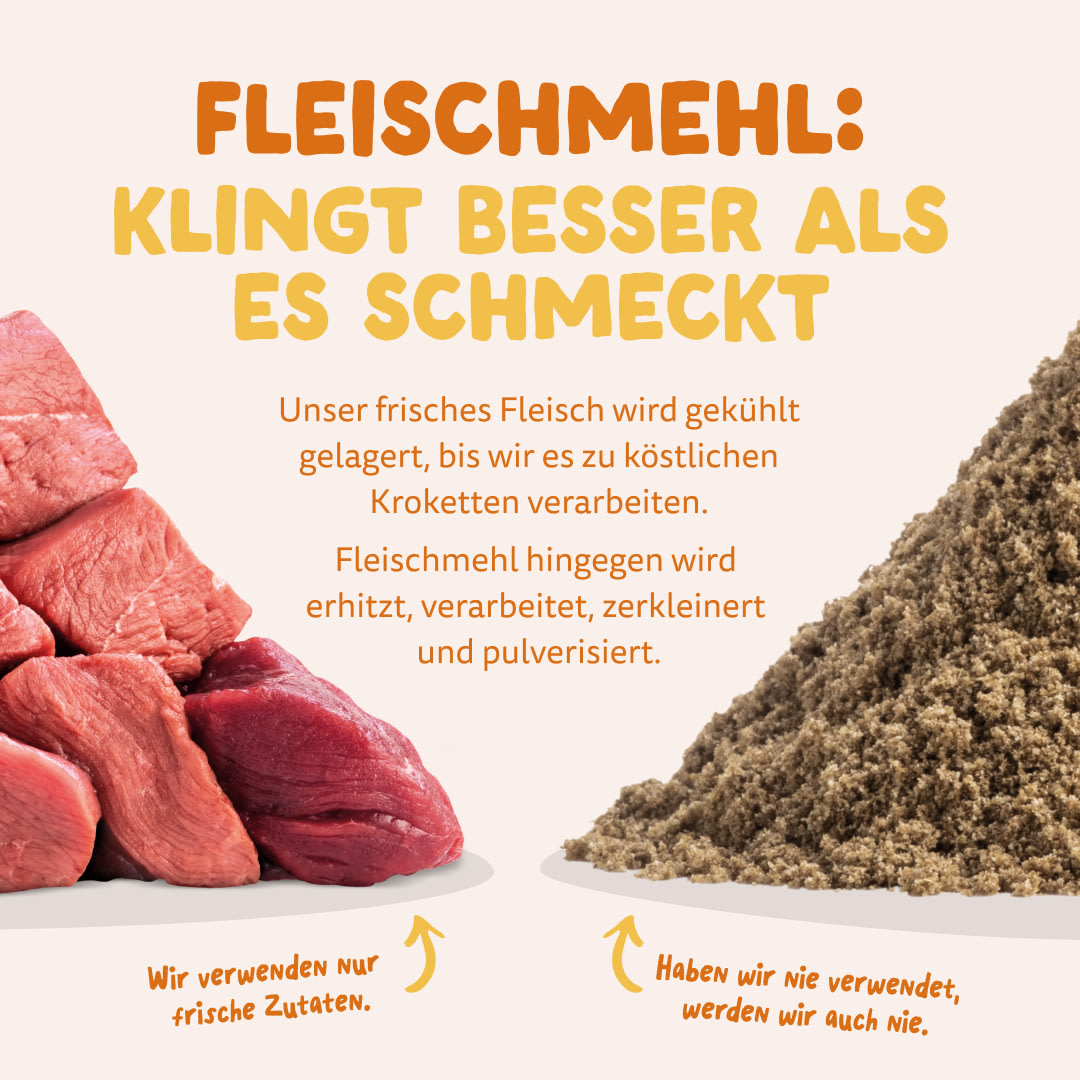 11 Dog-Refresh DTC-Assets DE Adult-OrganicTurkey MEAT-VS-MEAT MEAL