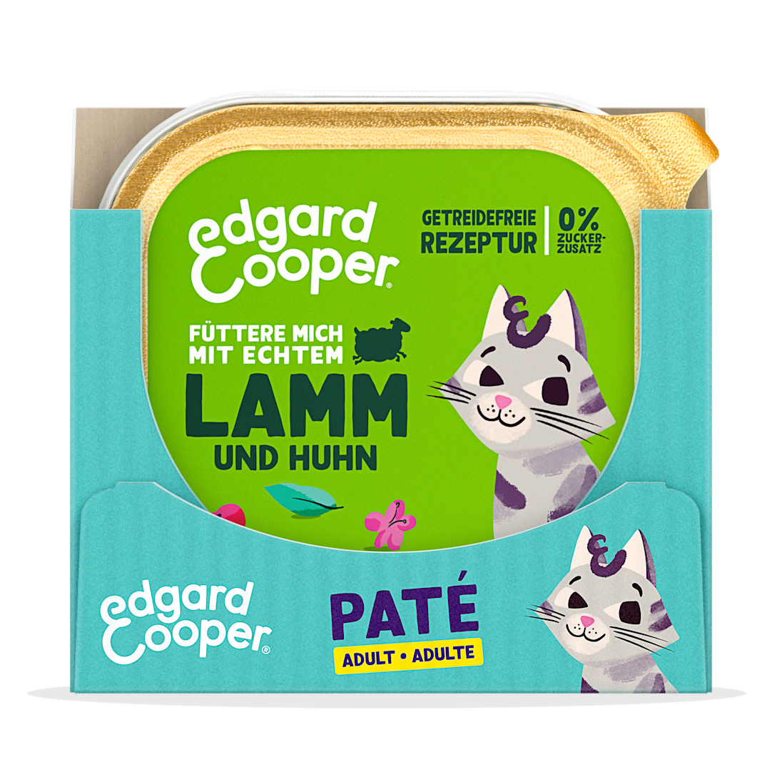 Pack - Cat Adult Pate Lamb Chicken SRP DE