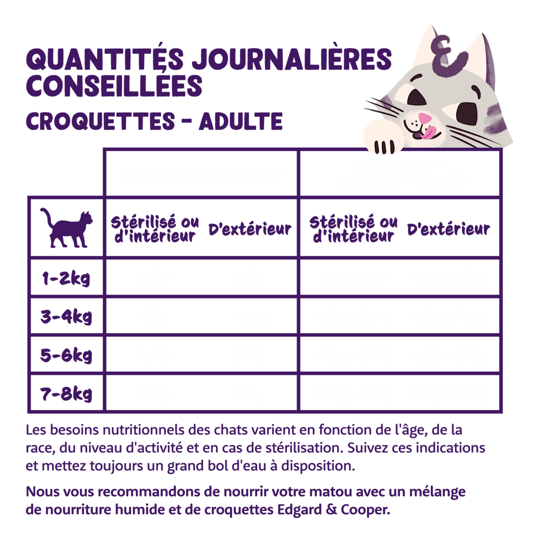 Feeding - Cat Adult Kibble FR