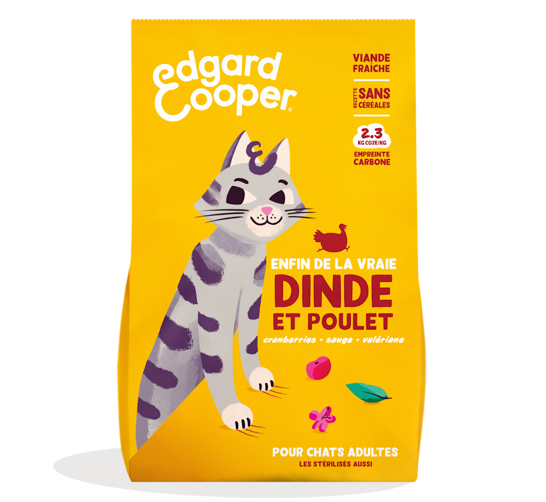 Pack - Cat Adult Kibble Turkey Chicken FR