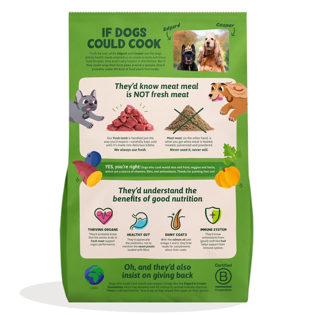 EC Generic Dog Adult Lamb Export BOP