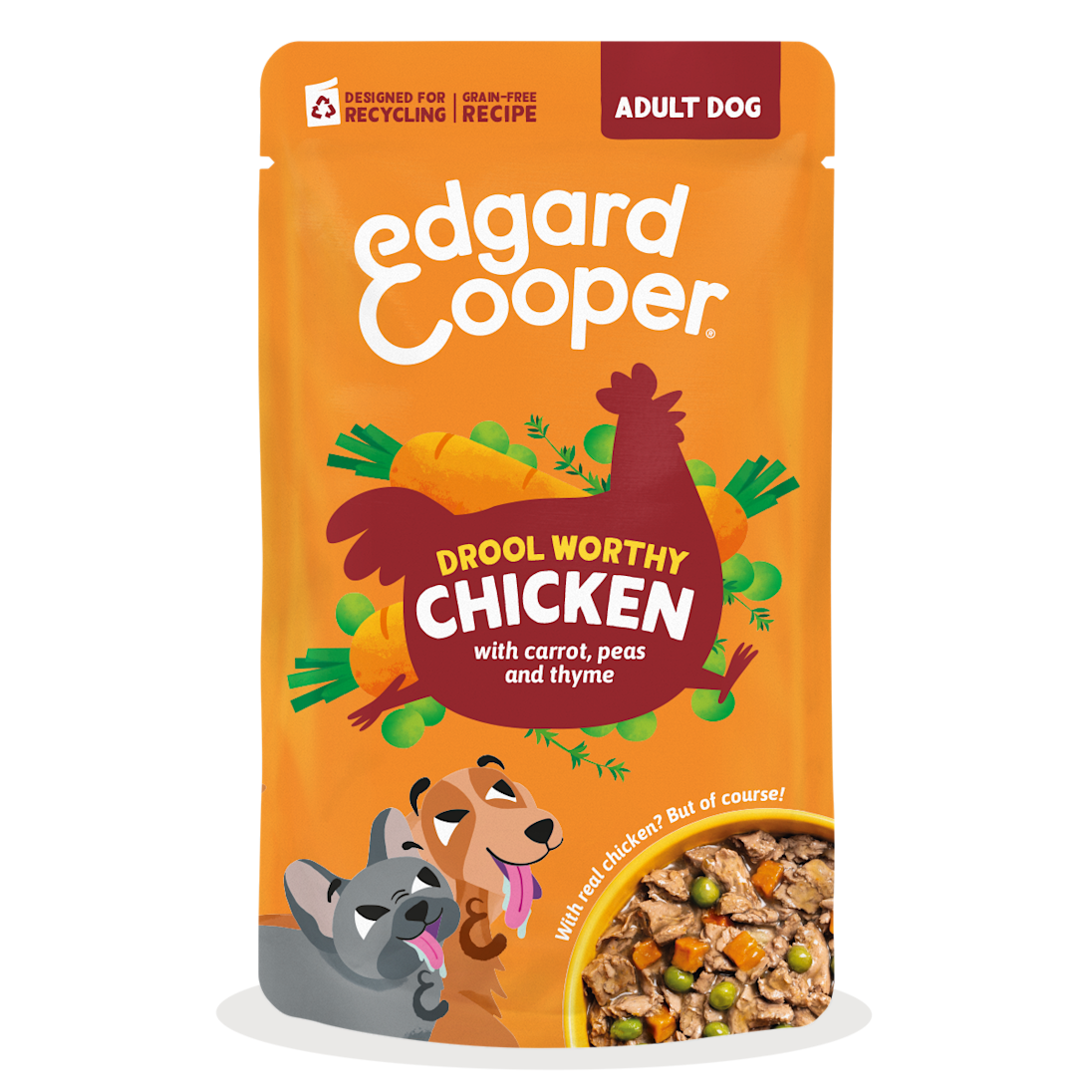 EC 2026 Dog Adult Pouch Chicken Singles FOP