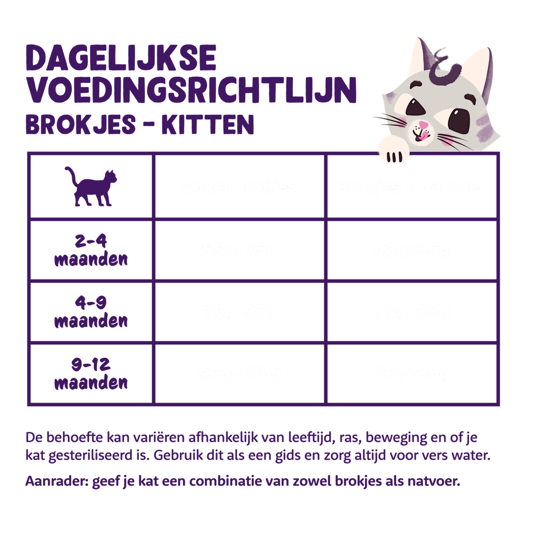 Feeding - Cat Junior Kibble NL