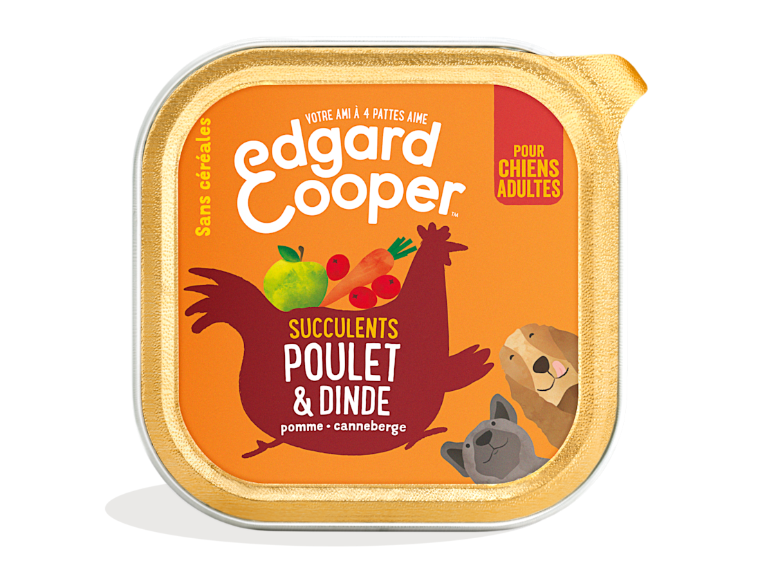 Pack - Dog Adult Paté Cup Chicken Turkey FR