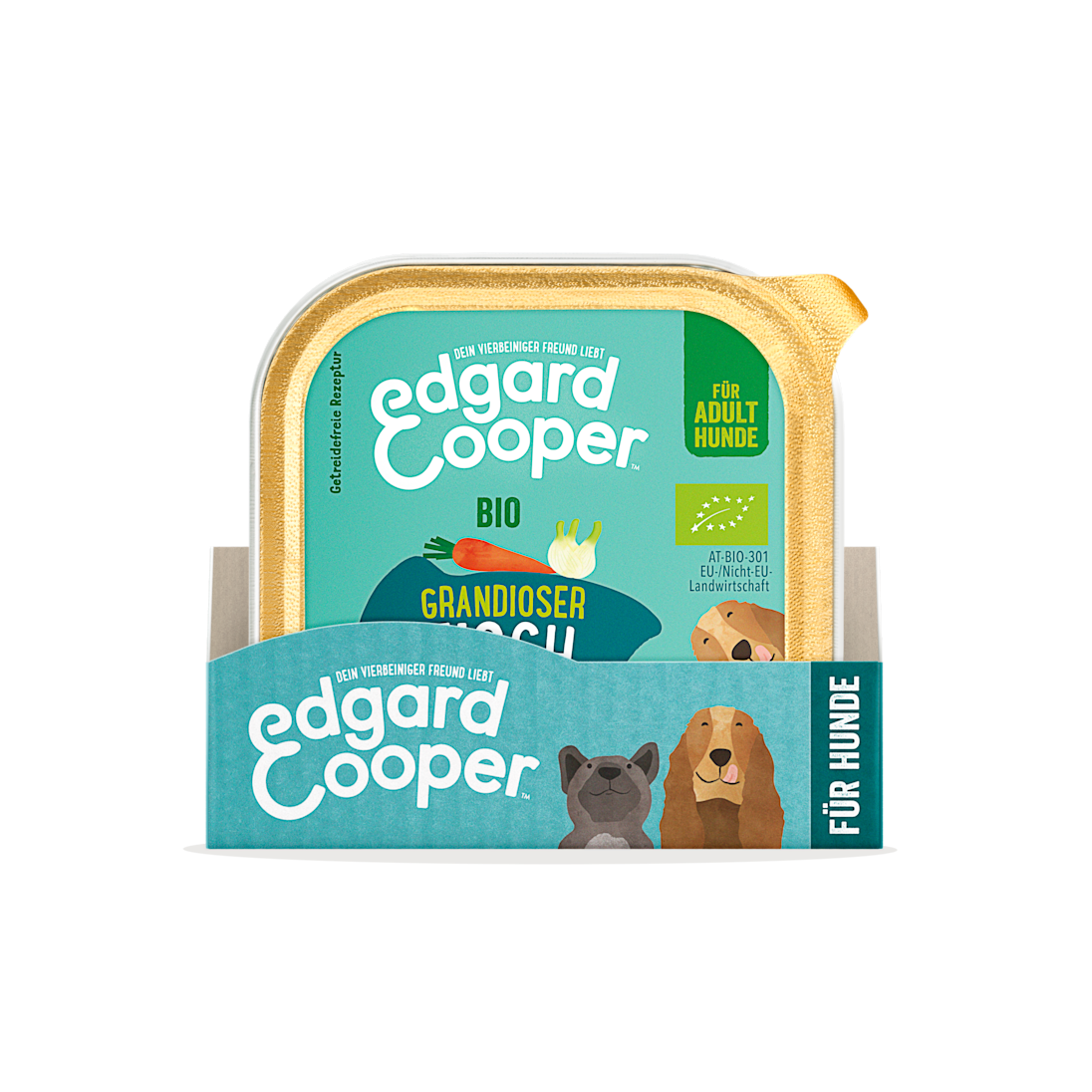 Pack - Dog Adult Paté Cup Organic Fish SRP