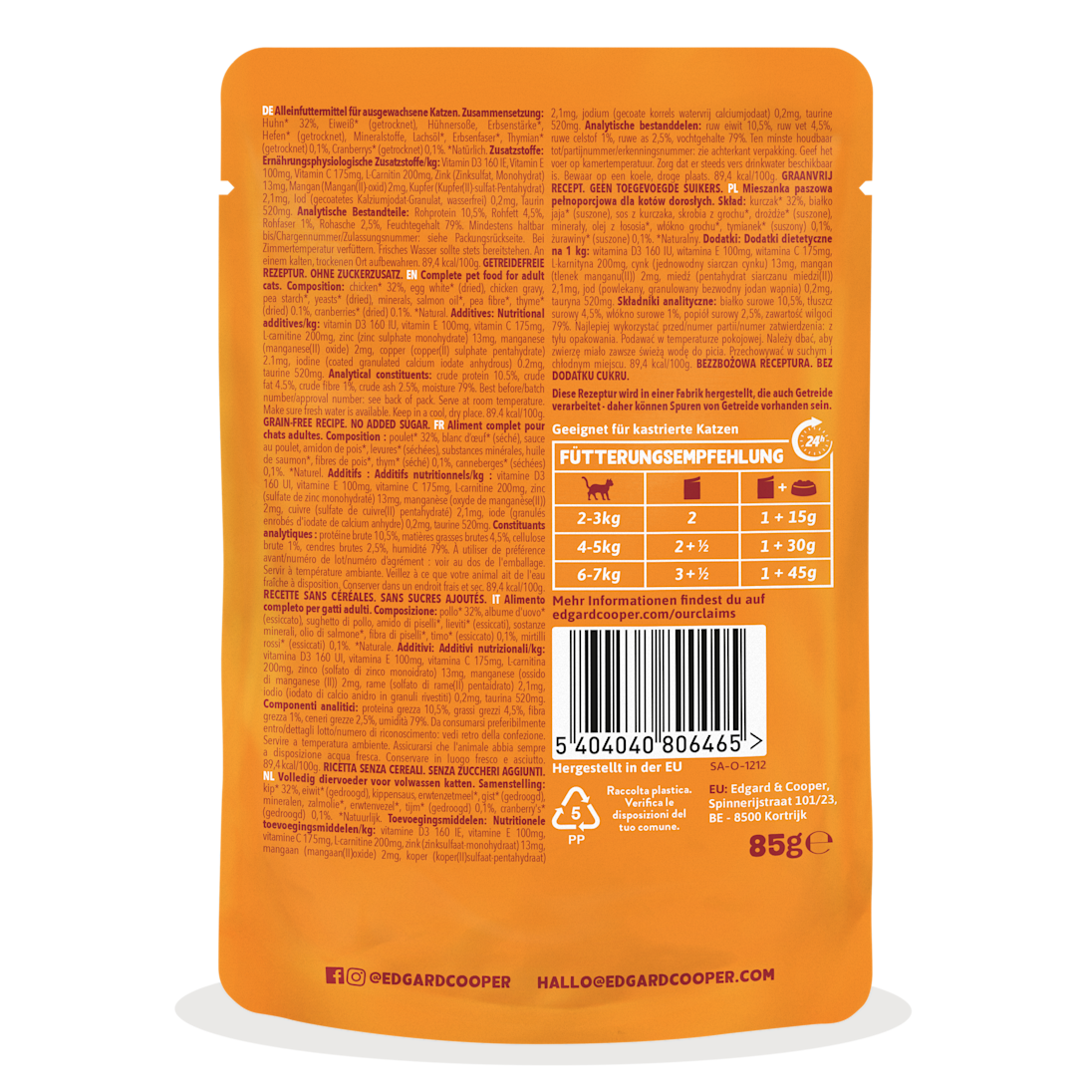 BOP - CAT AD CHUNKS CHICKEN32 POUCH