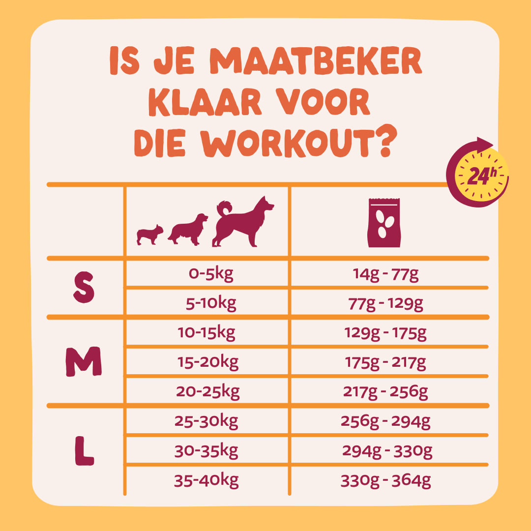 8 Dog-Refresh DTC-Assets NL Adult-Chicken FEEDING-GUIDELINE