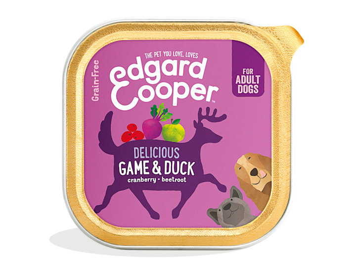Pack - Dog Adult Paté Cup Game Duck EN