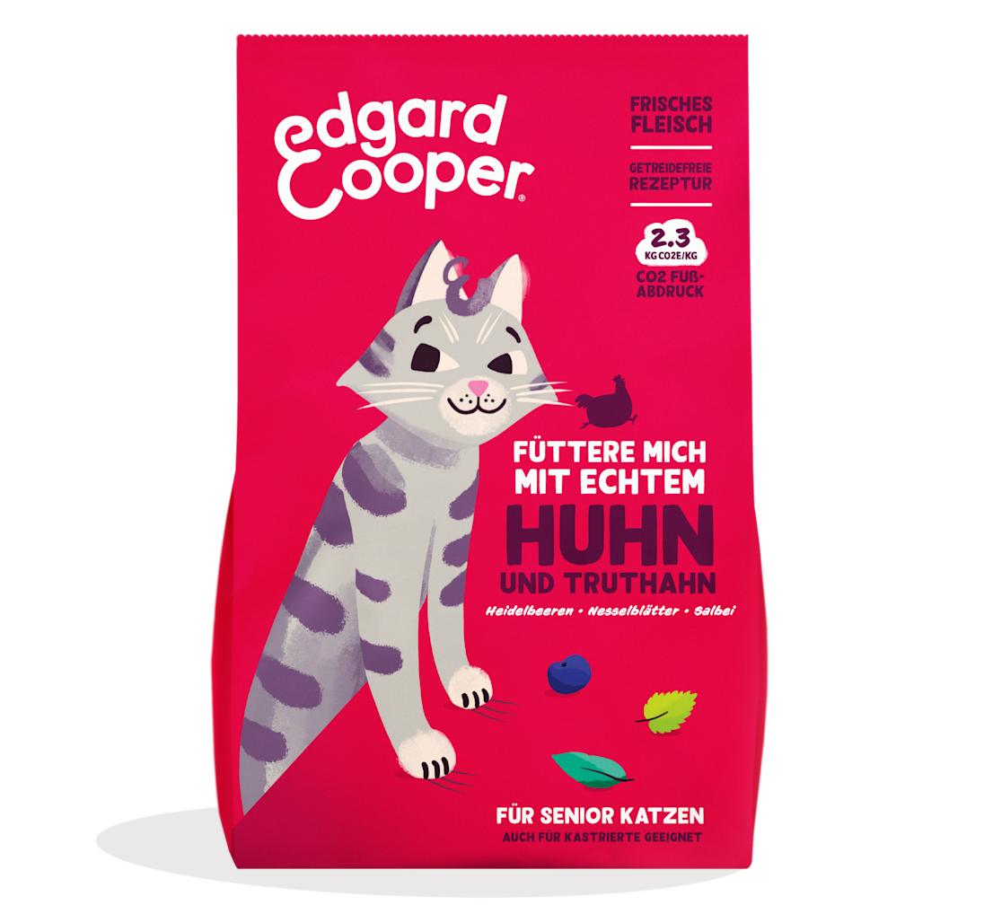 Cat Senior Kibble Turkey DE
