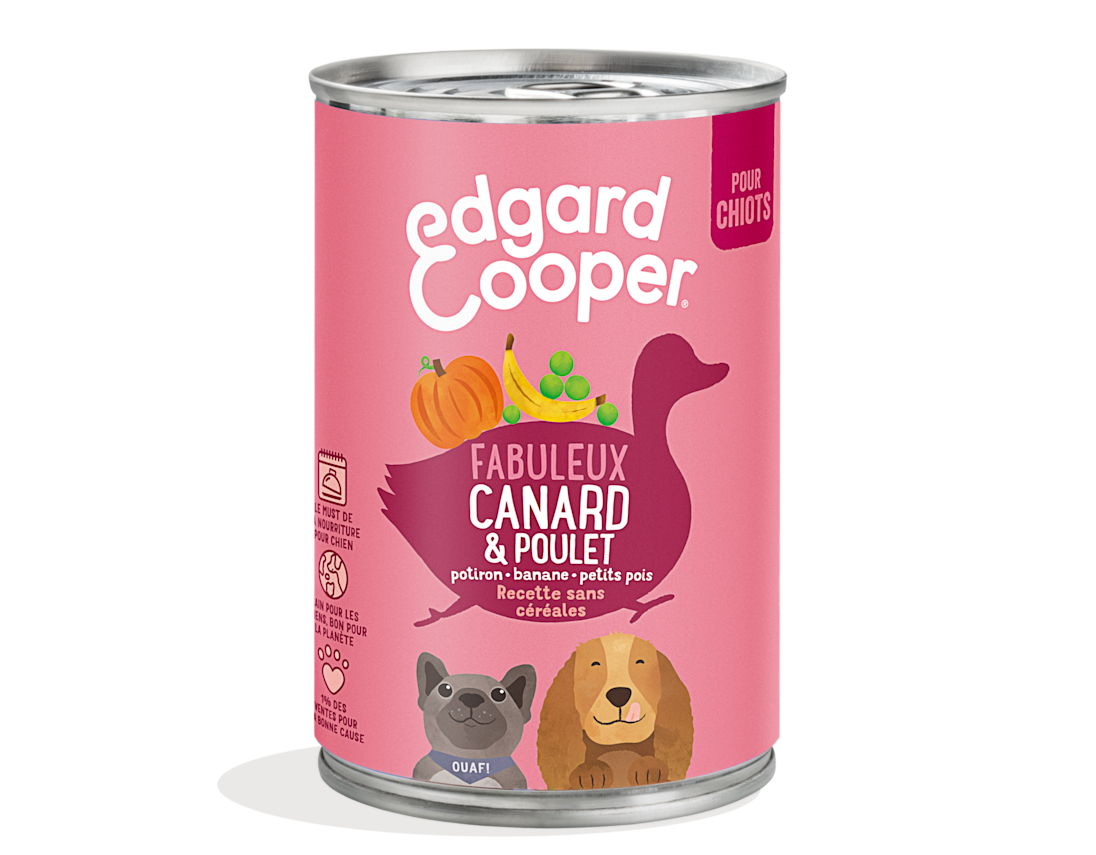 Pack - Dog Junior Paté Tin Duck Chicken FR