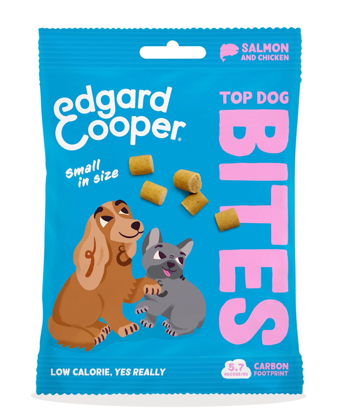 Pack - Dog All Bites Salmon Small EN
