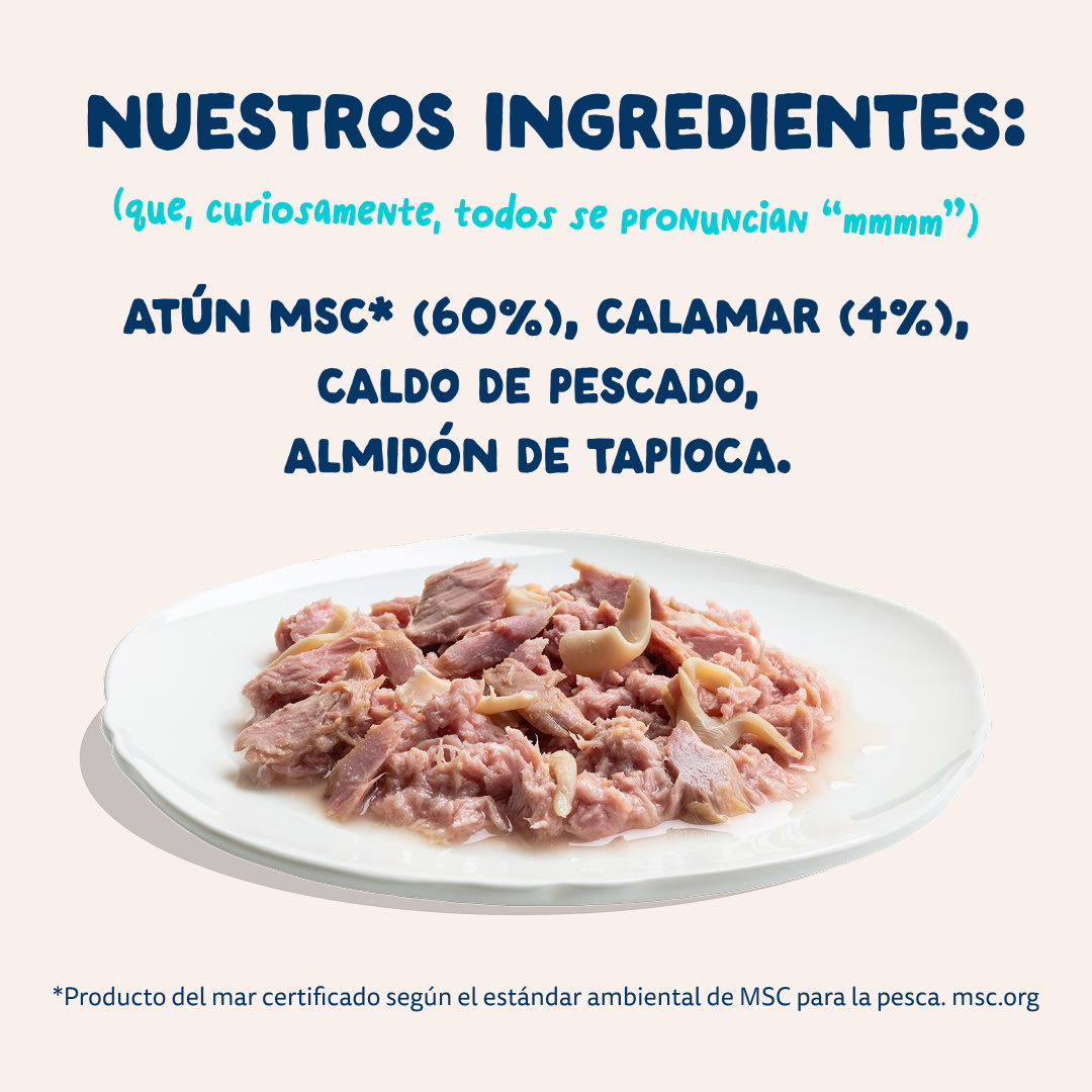 7 Cat-Fillets DTC ES TunaSquid Ingredients