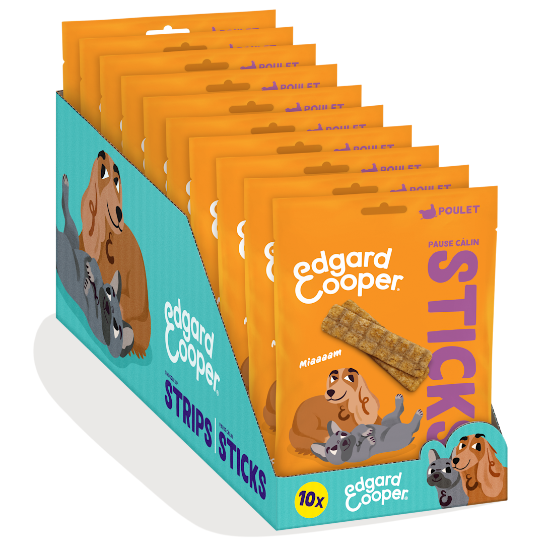 Pack - Dog All Strips Chicken SRP FR