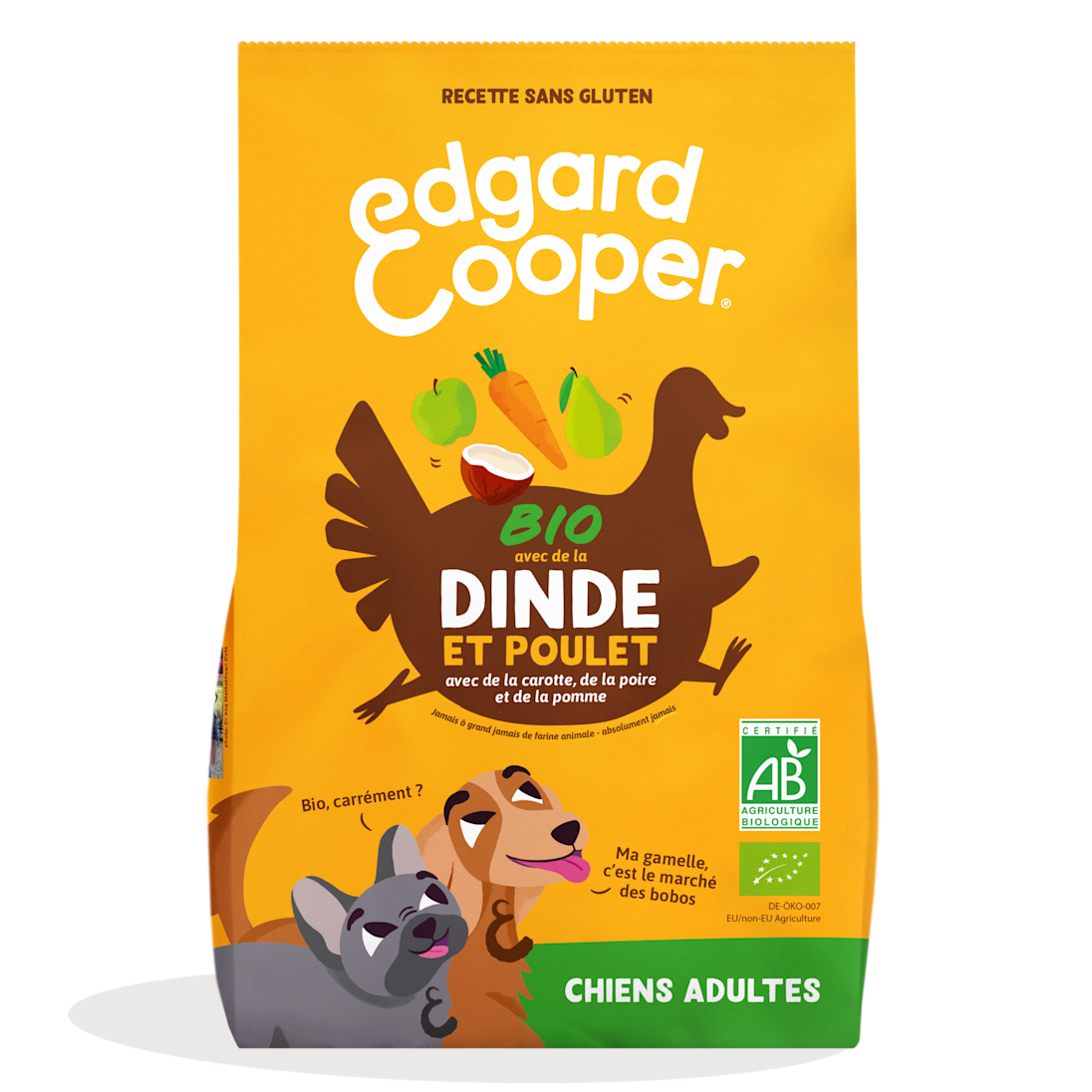 EC Dog Adult Organic Turkey FR DTC
