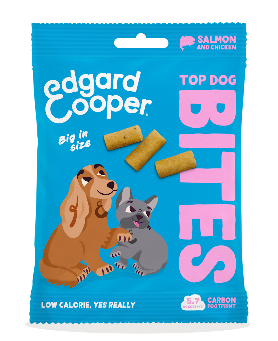 Pack - Dog All Bites Salmon Large EN