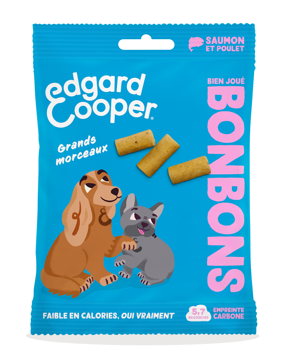 Pack - Dog All Bites Salmon Large FR