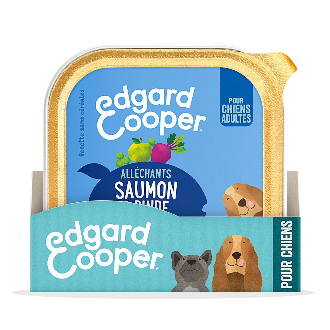 Pack - Dog Adult Paté Salmon Turkey SRP FR