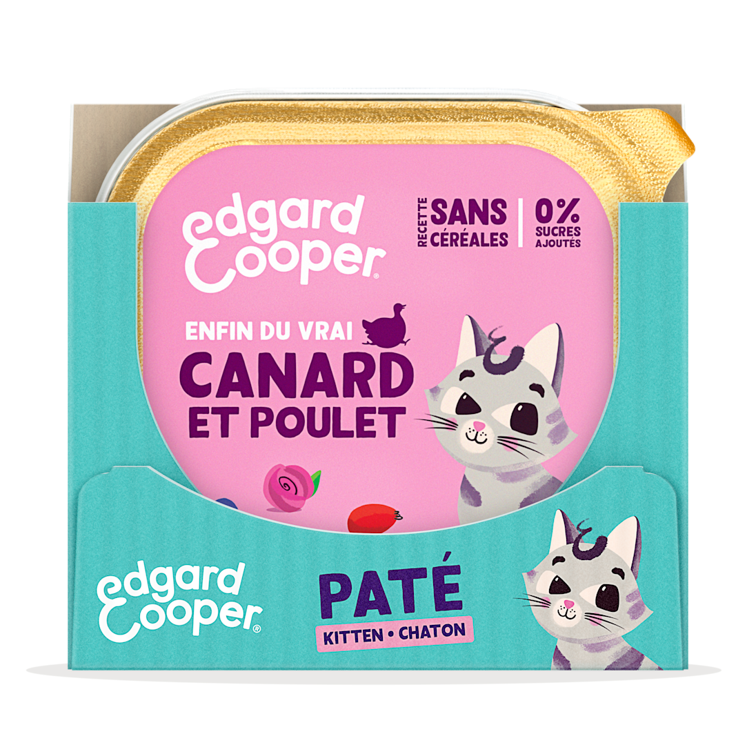 Pack - Cat Junior Paté Duck Chicken SRP FR