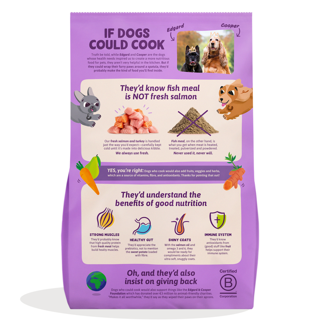 EC Generic Dog Puppy Salmon Export BOP