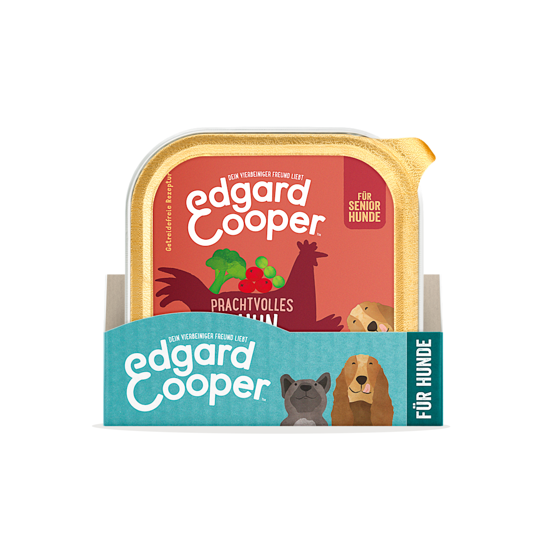 Pack - Dog Senior Paté Cup Chicken Salmon SRP