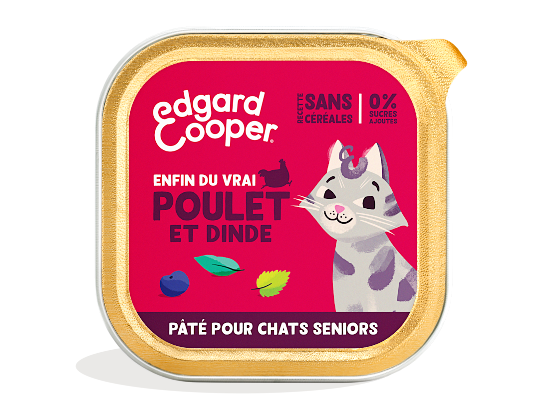 Pack - Cat Senior Pate Chicken Turkey FR