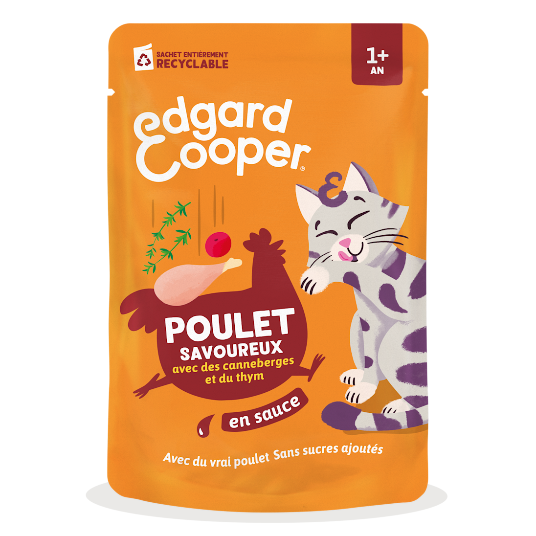PACK - CAT AD CHUNKS CHICKEN32 POUCH