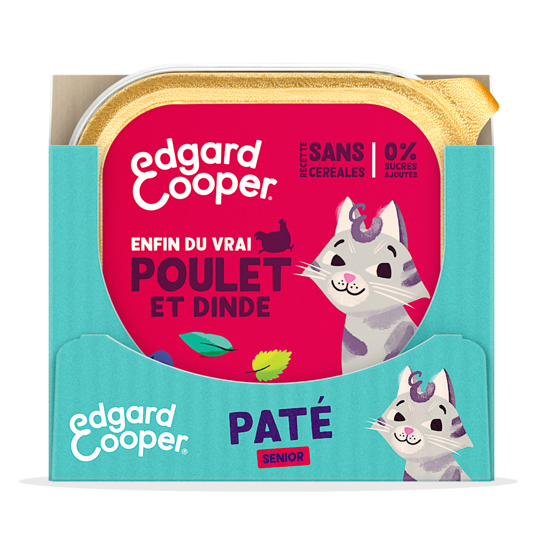 Pack - Cat Senior Pate Chicken Turkey SRP FR