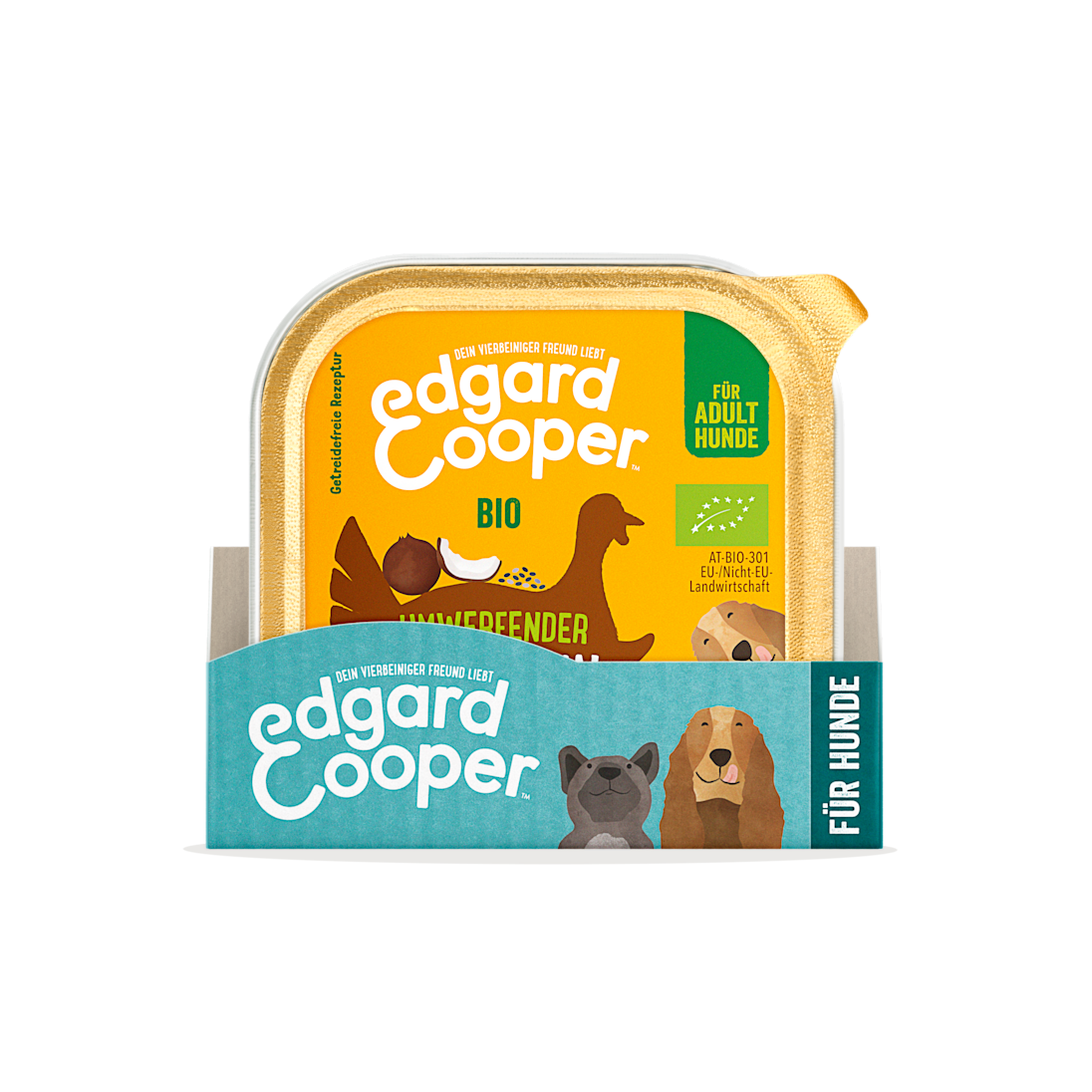 Pack - Dog Adult Paté Cup Organic Turkey SRP DE