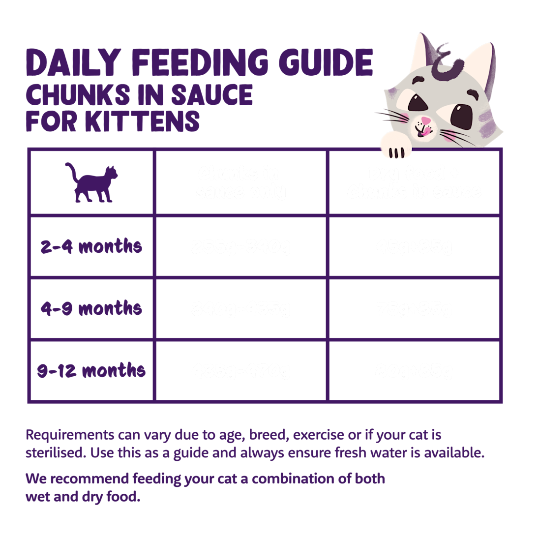 Feeding - Cat Junior Chunks in Sauce EN
