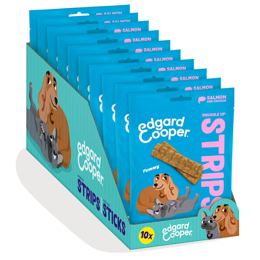 Pack - Dog All Strips Salmon SRP EN