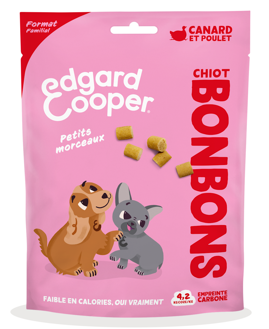Pack - Dog Junior Bites Duck Chicken Small Family Bag FR