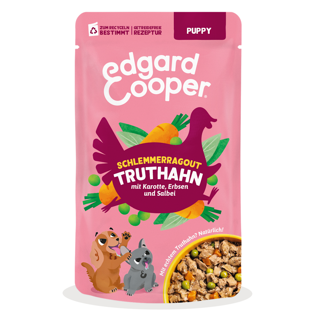 EC 2026 Dog Puppy Pouch Turkey Singles FOP