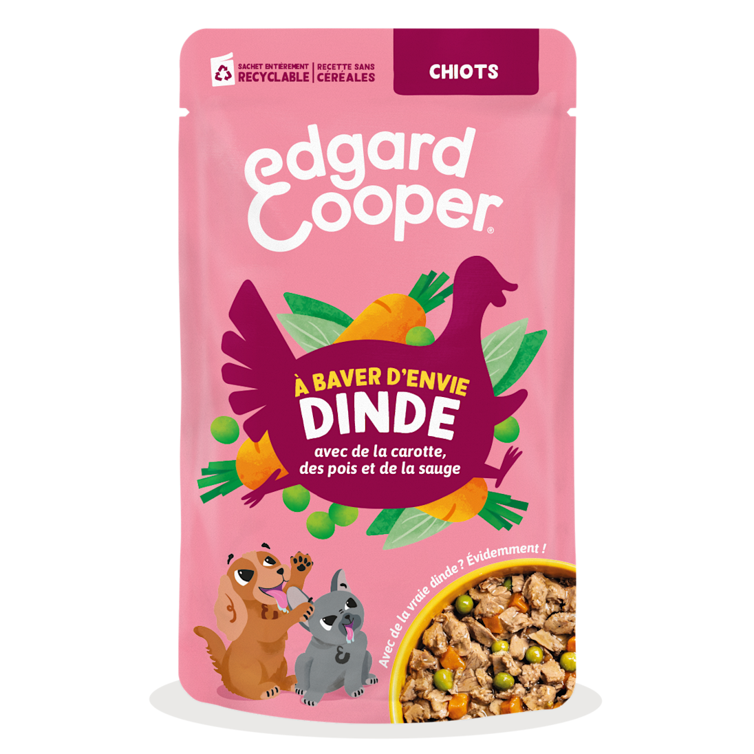 EC 2026 Dog Puppy Pouch Turkey Singles FOP