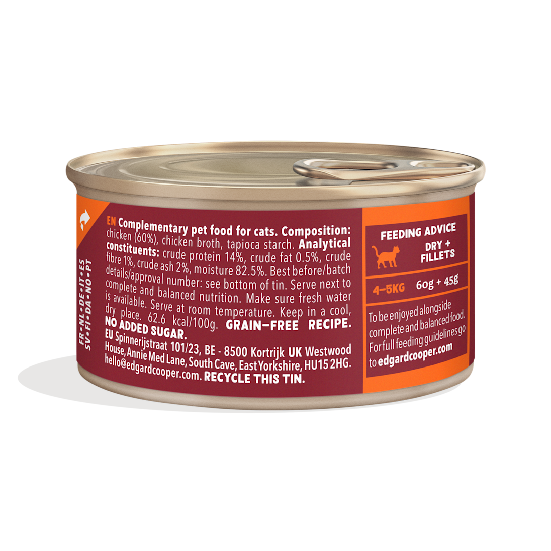 BOP Cat Fillets Chicken Natural BOP EX
