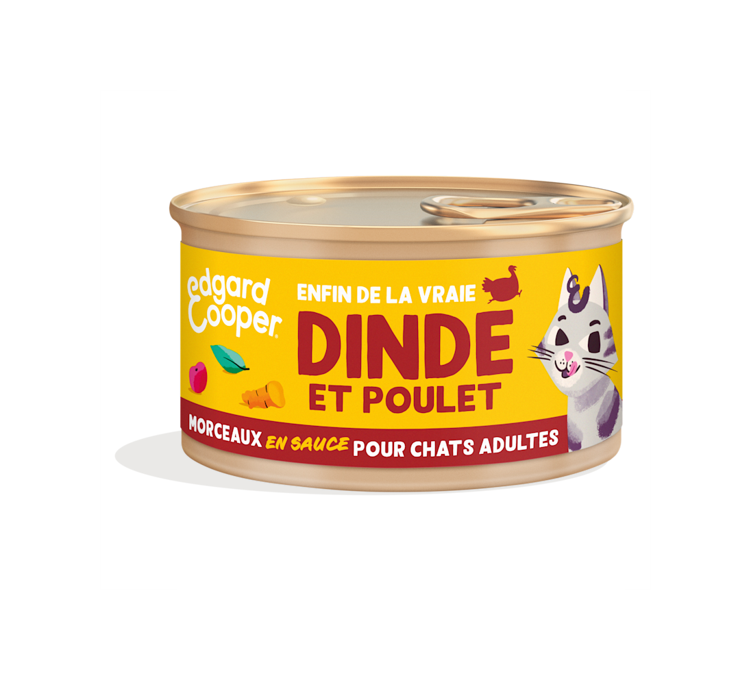 Pack - Cat Adult Chunks Turkey Chicken FR