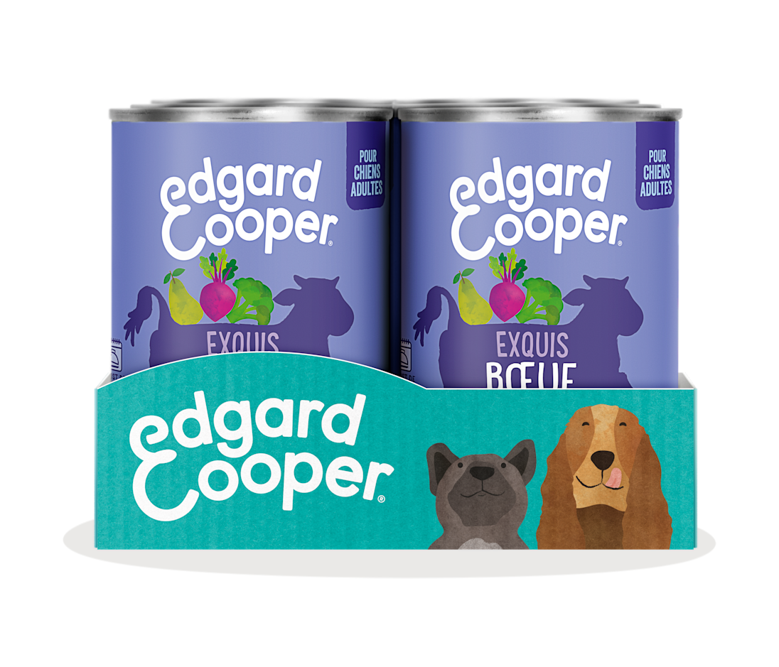 Pack - Dog Adult Paté Tin Beef SRP FR