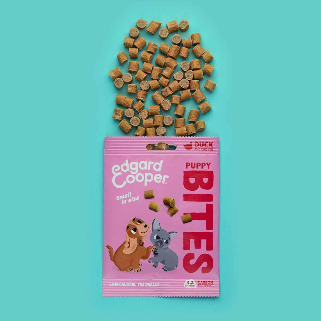 Product - Dog Junior Bites Duck Chicken Small EN