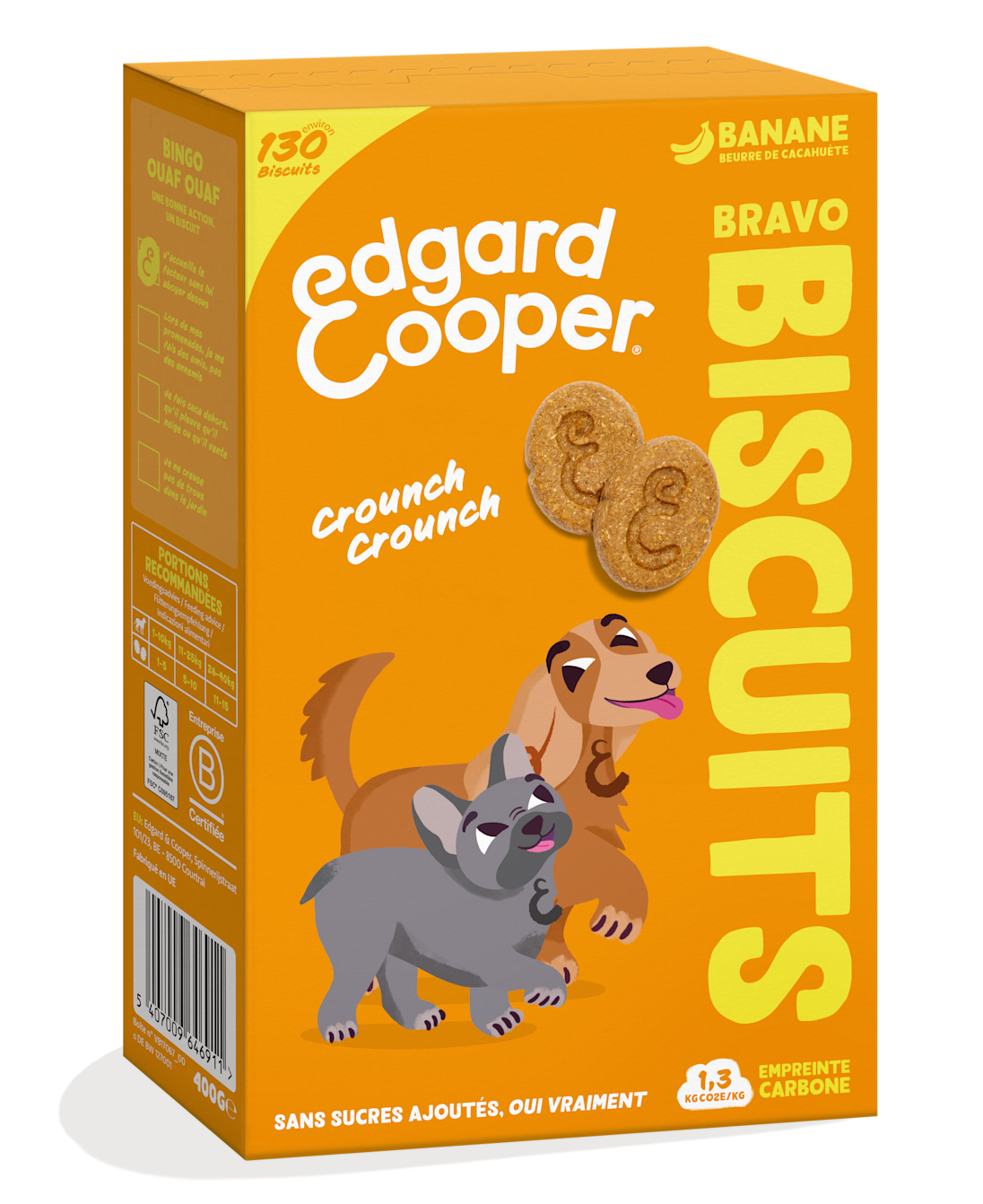 Pack - Dog All Biscuits Banana Peanut FR