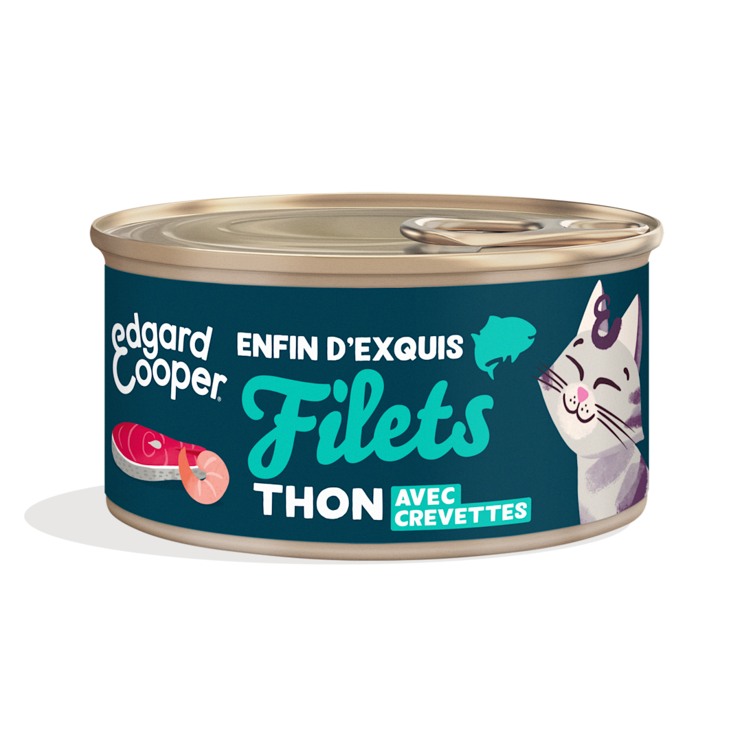 DTC Cat Fillets Tuna Shrimp FR