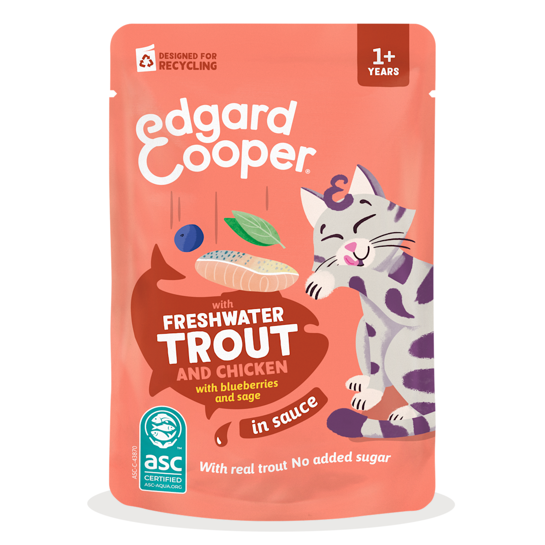 PACK - CAT AD CHUNKS TROUT6-CHICKEN26 POUCH