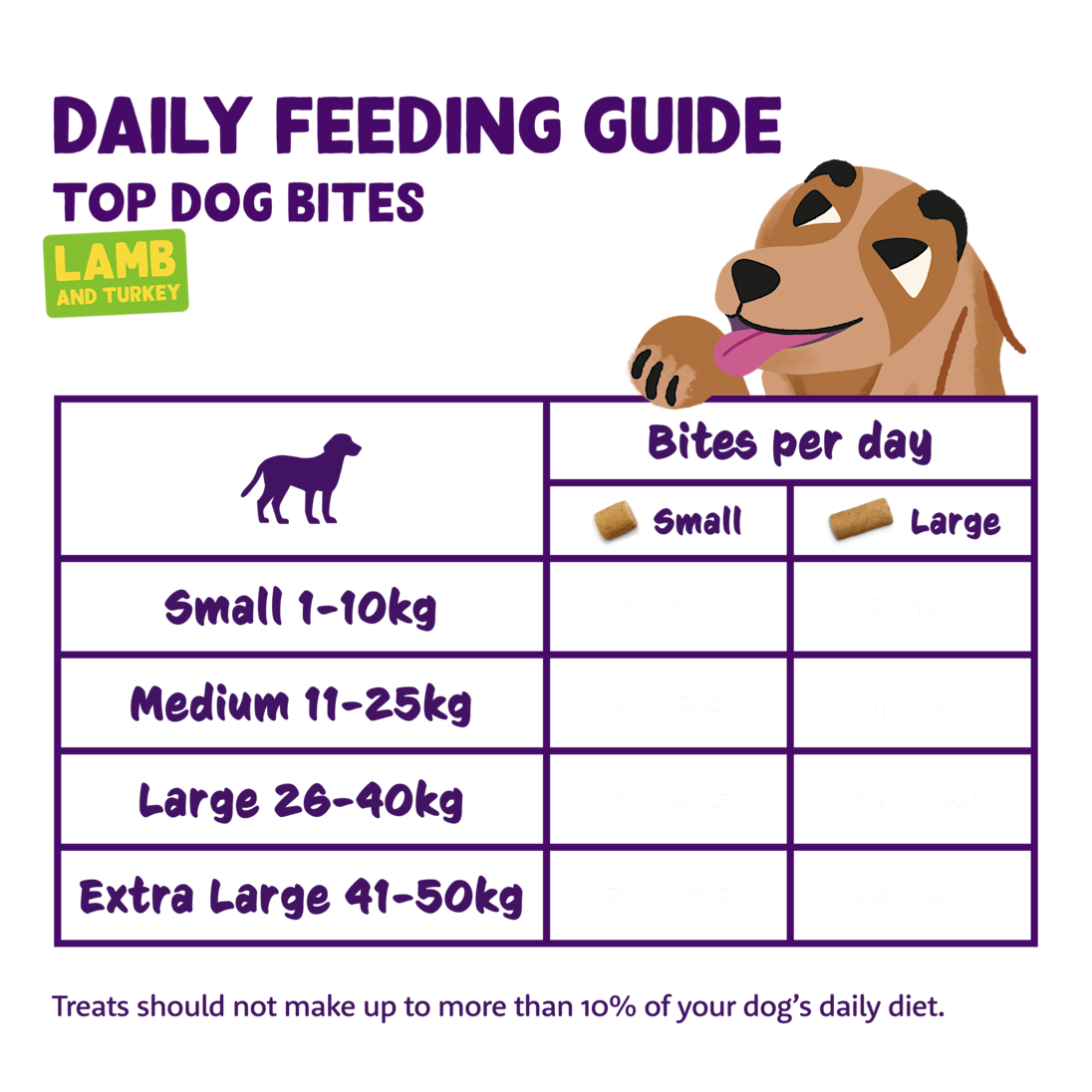Feeding - Dog All Bites Lamb Turkey EN