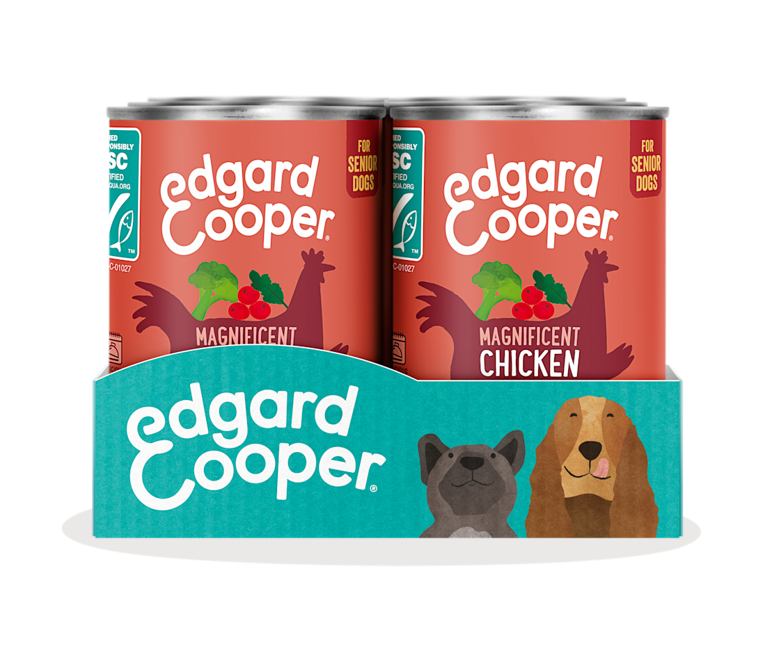 Pack - Dog Senior Paté Tin Chicken Salmon SRP EN