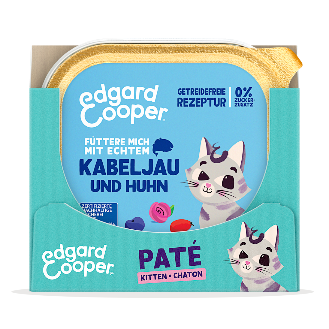 Pack - Cat Kitten Pate Cod Chicken SRP DE